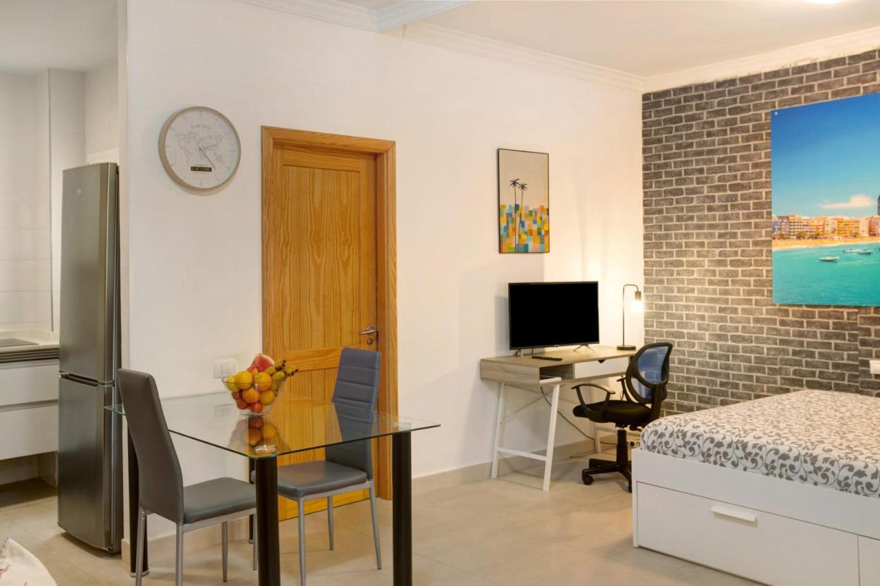 Beach Studio Apartment Canteras Las Palmas de Gran Canaria Exterior foto