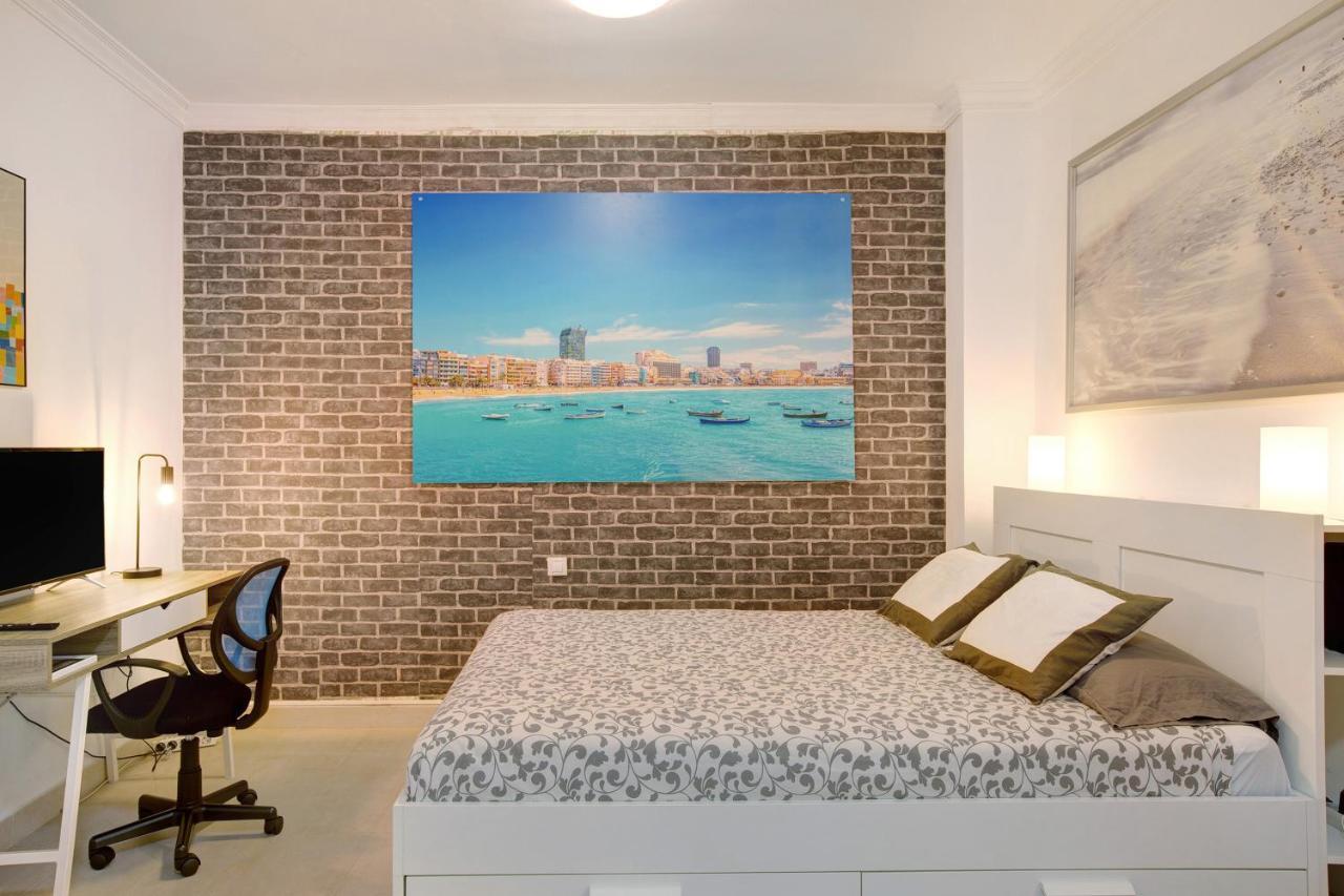 Beach Studio Apartment Canteras Las Palmas de Gran Canaria Exterior foto