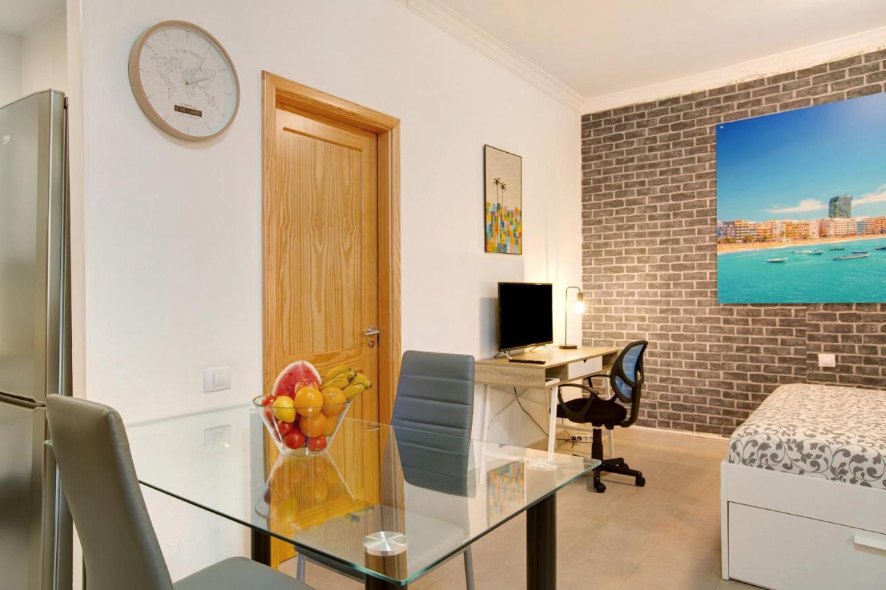 Beach Studio Apartment Canteras Las Palmas de Gran Canaria Exterior foto